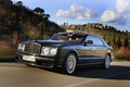 Bentley Brooklands anthracite 3/4 avant gauche travelling penché 2