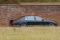 Bentley Continental Flying Spur Speed noir 3/4 arrière droit filé