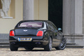 Bentley Continental Flying Spur Speed noir château 3/4 arrière droit 2