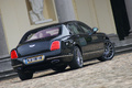 Bentley Continental Flying Spur Speed noir château 3/4 arrière droit penché