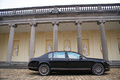 Bentley Continental Flying Spur Speed noir château profil