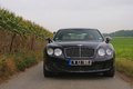 Bentley Continental Flying Spur Speed noir face avant travelling