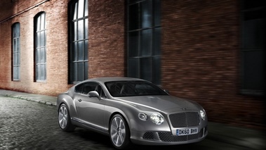 Bentley Continental GT 2011 - grise - 3/4 avant droit