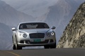 Bentley Continental GT gris face avant