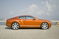 Bentley Continental GT orange profil