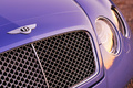 Bentley Continental GTC Speed bleu calandre
