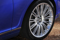 Bentley Continental GTC Speed bleu jante
