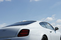 Bentley Continental Supersports blanc 3/4 arrière droit coupé