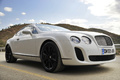 Bentley Continental Supersports blanc 3/4 avant droit 3