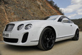 Bentley Continental Supersports blanc 3/4 avant gauche 5