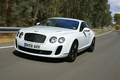 Bentley Continental Supersports blanc 3/4 avant gauche travelling 4