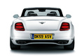 Bentley Continental Supersports Cabrio - blanc - Face arrière