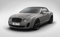 Bentley Continental SuperSports Ice Speed Record anthracite 3/4 avant gauche capoté