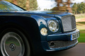 Bentley Mulsanne bleu jante travelling