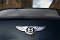Bentley Mulsanne bleu logo coffre