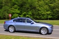 BMW active Hybrid 7 grise vue de profil droit.