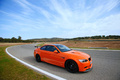 BMW M3 E92 GTS orange 3/4 avant droit 