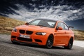 BMW M3 E92 GTS orange 3/4 avant gauche penché 2