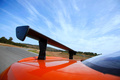 BMW M3 E92 GTS orange aileron