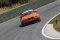 BMW M3 E92 GTS orange face avant filé penché