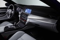 BMW M5 2011 bleu intérieur