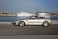 BMW Série 6 Cabriolet beige profil travelling