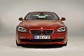 BMW Série 6 Coupe rouge face avant 2