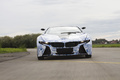 BMW Vision Efficient Dynamics concept artcar blanc/bleu face avant travelling 2