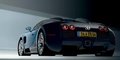 Bugatti Veyron 16.4 noir/bleu 3/4 arrière gauche