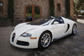 Bugatti Veyron Grand Sport blanc 3/4 avant gauche 4