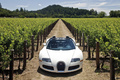 Bugatti Veyron Grand Sport blanc face avant