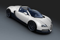 Bugatti Veyron Grand Sport blanc mate 3/4 avant droit penché 2