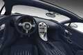 Bugatti Veyron Grand Sport blanc mate intérieur