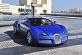 Bugatti Veyron Grand Sport bleu/bleu mate 3/4 avant droit 2