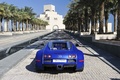 Bugatti Veyron Grand Sport bleu/bleu mate face arrière