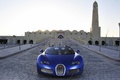 Bugatti Veyron Grand Sport bleu/bleu mate face avant 2