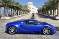 Bugatti Veyron Grand Sport bleu/bleu mate profil 4