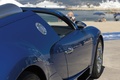 Bugatti Veyron Grand Sport bleu courbures d'aile