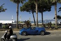 Bugatti Veyron Grand Sport bleu profil