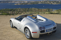 Bugatti Veyron Grand Sport gris 3/4 arrière gauche