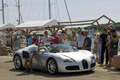 Bugatti Veyron Grand Sport gris 3/4 avant droit