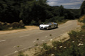 Bugatti Veyron Grand Sport gris 3/4 avant gauche filé
