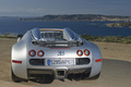 Bugatti Veyron Grand Sport gris face arrière