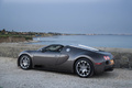 Bugatti Veyron Grand Sport marron 3/4 arrière gauche