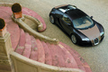 Bugatti Veyron HERMES vue escalier 3/4 avant droit