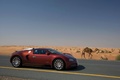 Bugatti Veyron marron/bordeaux profil