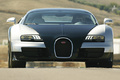 Bugatti Veyron Super Sport bleu/gris face avant debout