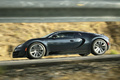 Bugatti Veyron Super Sport carbone bleu filé penché