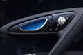 Bugatti Veyron Super Sport carbone bleu poignée de porte intérieure