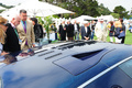 Bugatti Veyron Super Sport carbone bleu The Quail prises d'air de toit